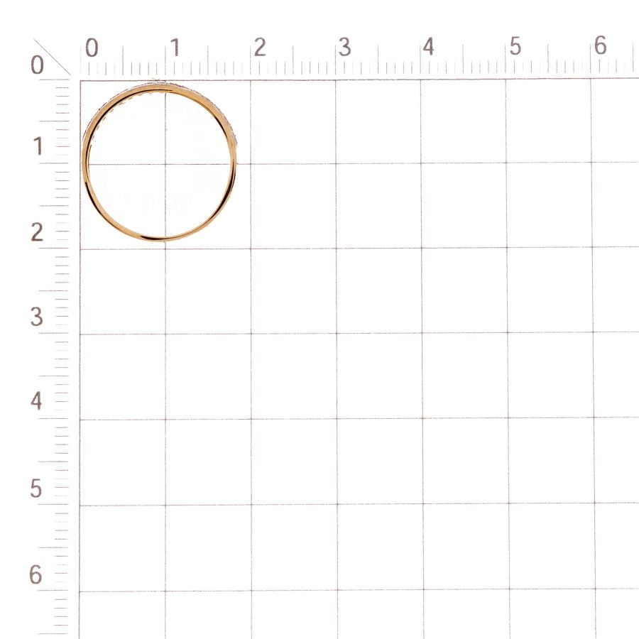 Damen Ring mit Zirkonia | 585 Rotgold - Foto №2 Damen Ring mit Zirkonia | 585 Rotgold - Foto №2
