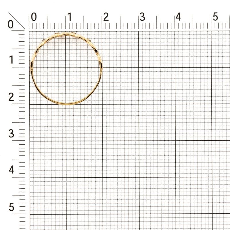 Damen Ring mit Brillanten 375 Rotgold - Foto №2