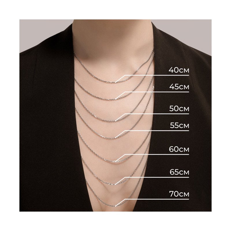 SINGAPUR Kette 925 Sterling Silber - Foto №1