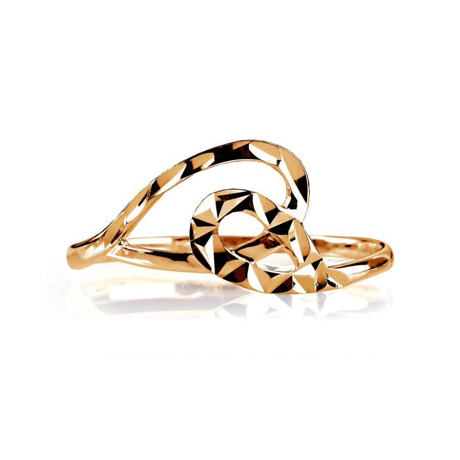 Damen Ring aus Rotgold Diamantiert - Foto №1 Damen Ring aus Rotgold Diamantiert - Foto №1