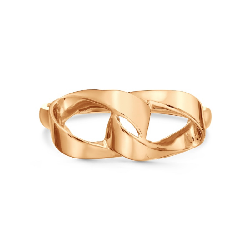 Damen Ring 585 Rotgold - Modern - Foto №1 Damen Ring 585 Rotgold - Modern - Foto №1