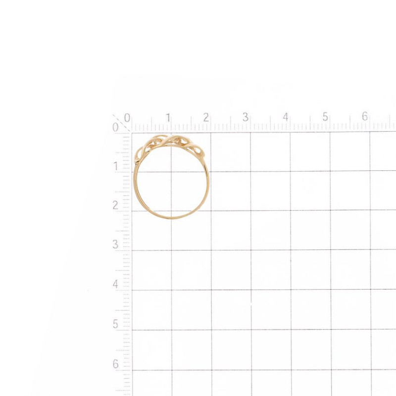 Damen Ring 585 Rotgold - Modern - Foto №2 Damen Ring 585 Rotgold - Modern - Foto №2