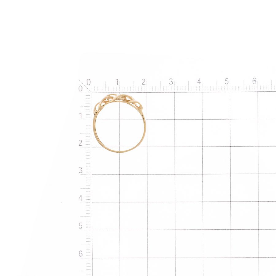 Damen Ring 585 Rotgold - Modern - Foto №2 Damen Ring 585 Rotgold - Modern - Foto №2