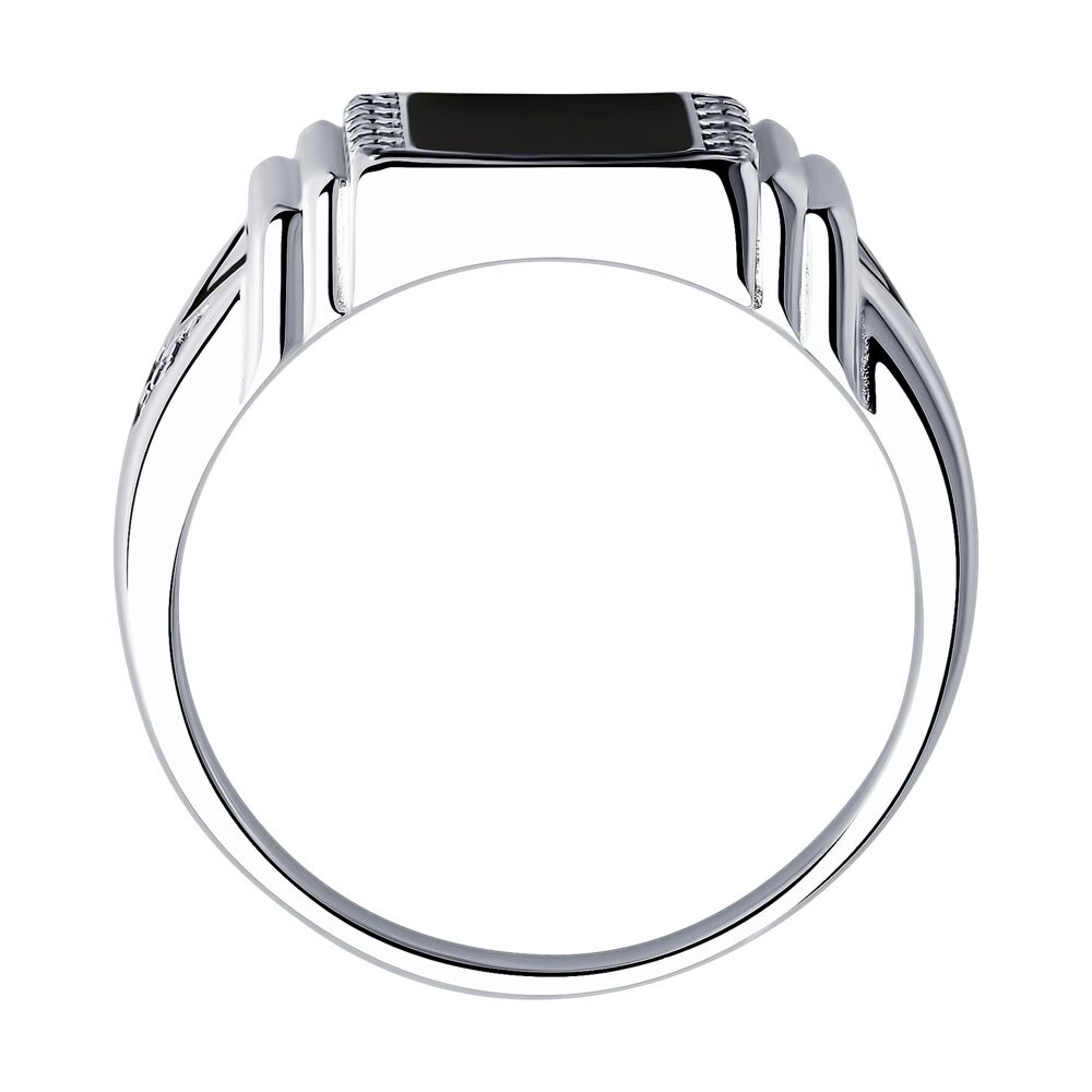 Herren Ring mit Zirkonia 925 Silber - Foto №3 Herren Ring mit Zirkonia 925 Silber - Foto №3