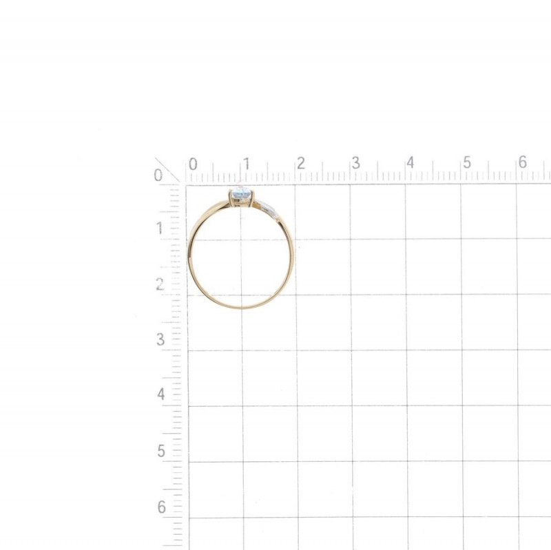 Кольцо из золота с аметистом и фианитами - Фото №2 Кольцо из золота с аметистом и фианитами - Фото №2