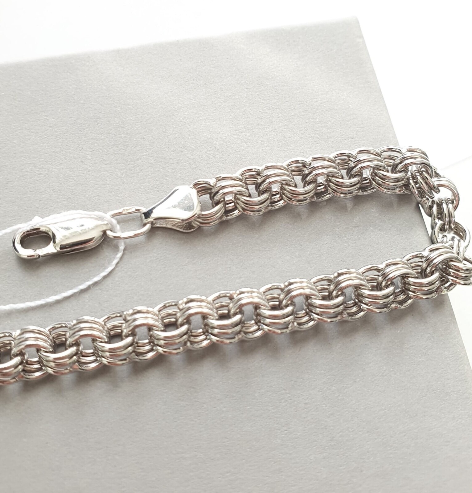 Armband "Garibaldi" 925 Silber Rhodiniert - Foto №2 Armband "Garibaldi" 925 Silber Rhodiniert - Foto №2