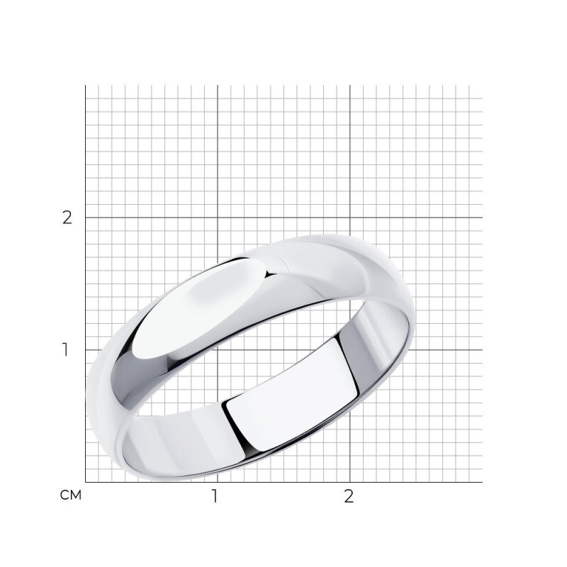 Trauring 4,0 mm 925 Silber Glatt - Foto №2 Trauring 4,0 mm 925 Silber Glatt - Foto №2