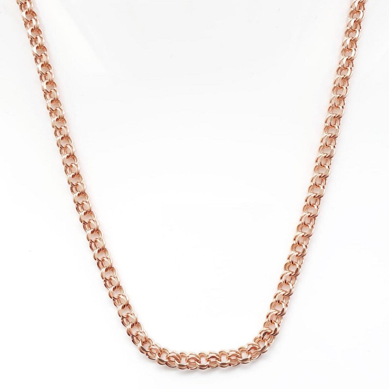 Kette Garibaldi 585 Rotgold Diamantiert - Foto №1
