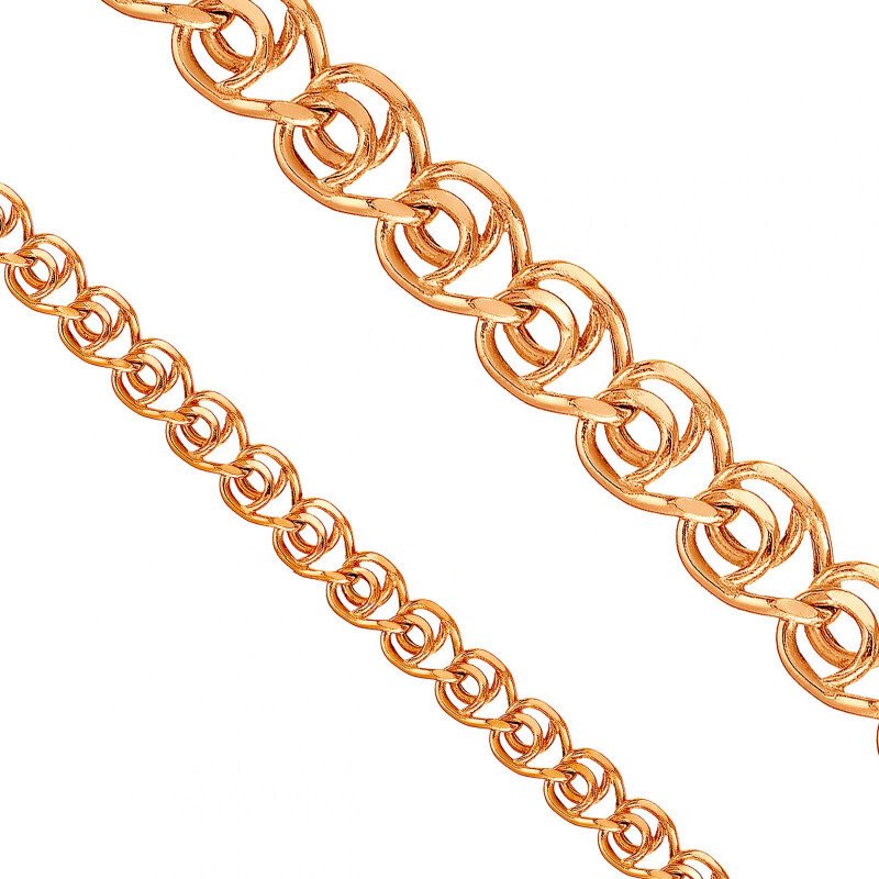Halskette Kette LOVE 585 Rotgold - Foto №1