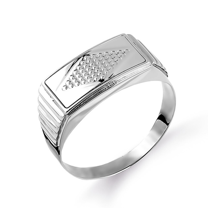Herren Ring 925 Silber Siegelring - Foto №1