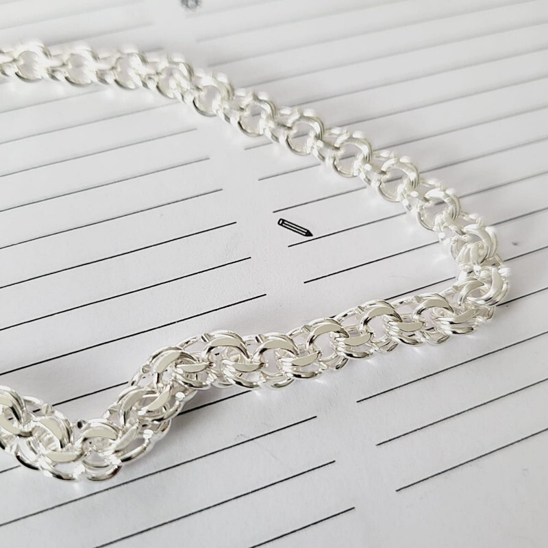 Kette Garibaldi 925 Sterling Silber - Foto №2