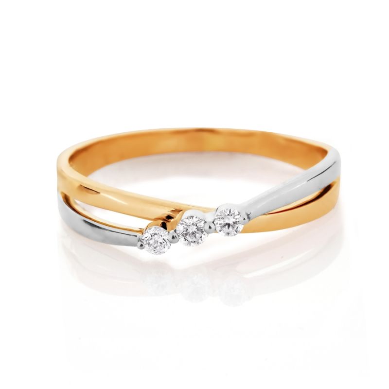 Damenring mit Brillanten - Zolotoy-mir.de - Foto №1