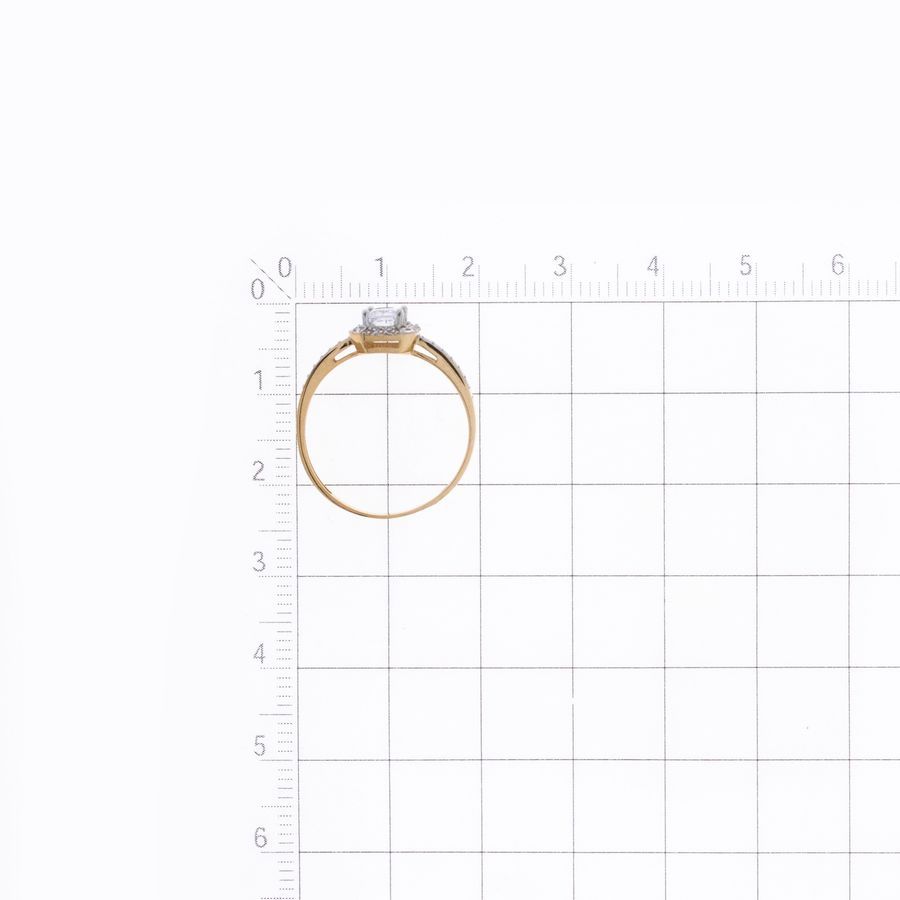 Damenring aus Rotgold 585 mit Zirkonia - Foto №2 Damenring aus Rotgold 585 mit Zirkonia - Foto №2