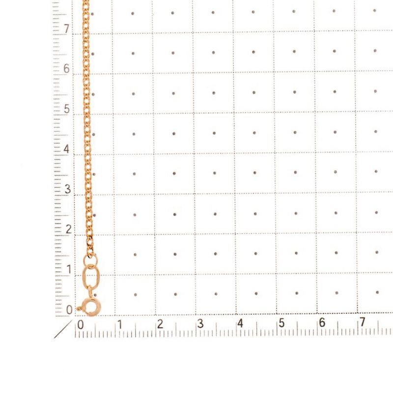 Halskette "Rombo" Kette 585 Rotgold - Foto №1