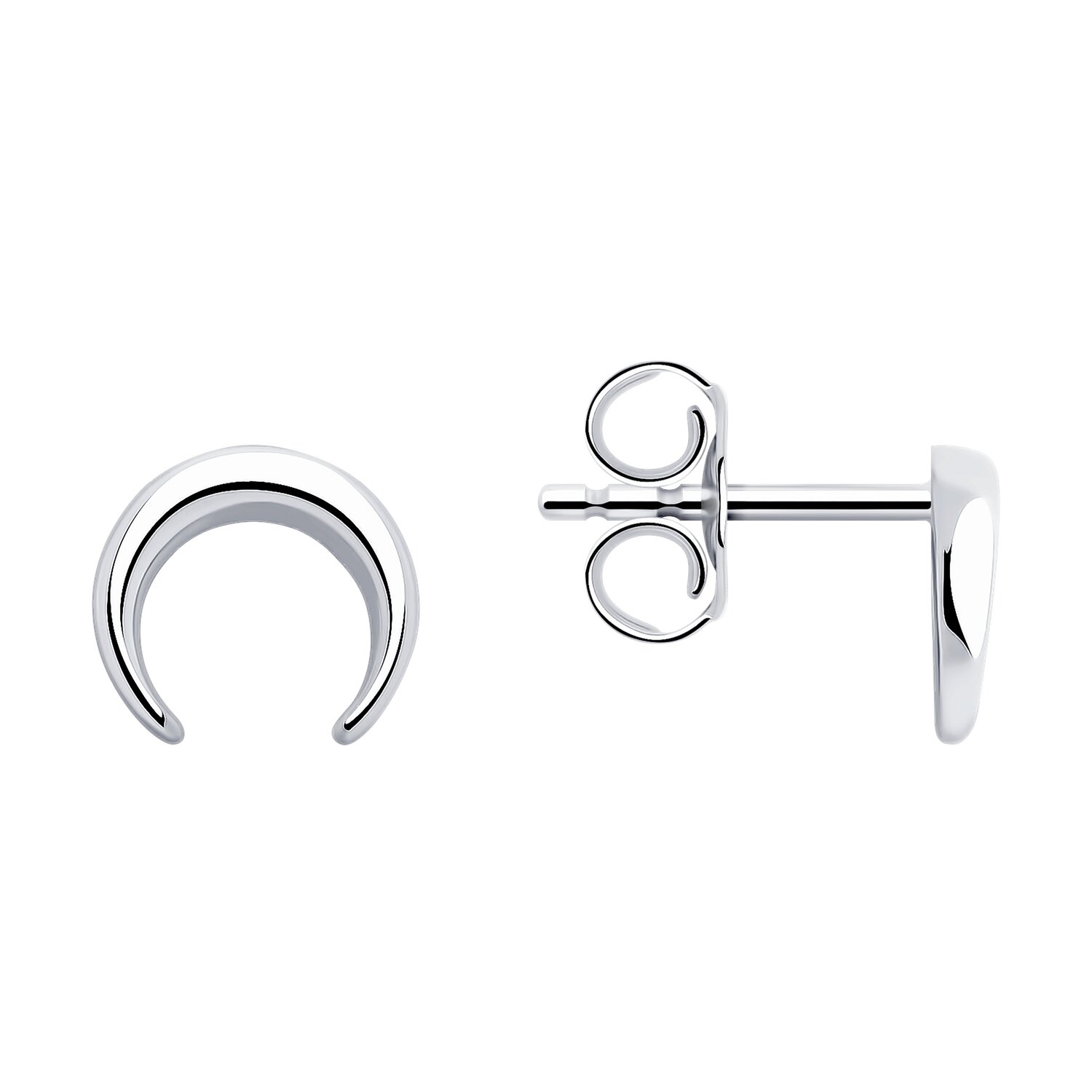 Серьги из русского серебра 925 пробы - Фото №1 Серьги из русского серебра 925 пробы - Фото №1