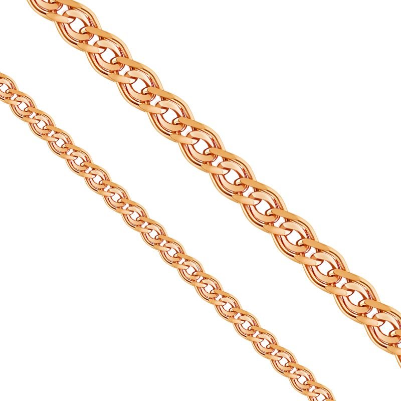 Halskette "Nonna" Kette 585 Rotgold - Foto №1