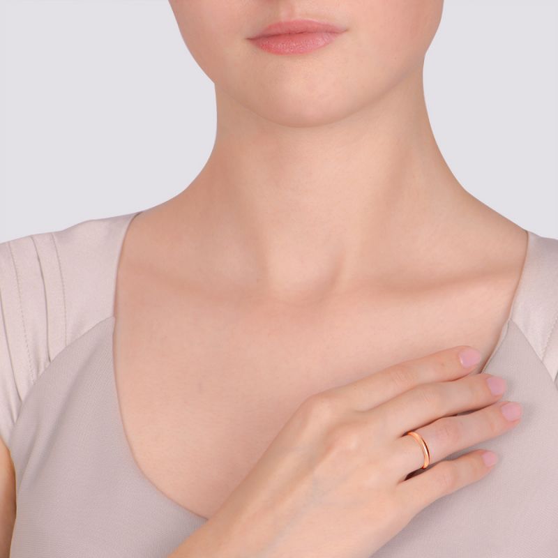 Обручальные кольца из красного золота 585 пробы в Берлине - Фото №2 Обручальные кольца из красного золота 585 пробы в Берлине - Фото №2