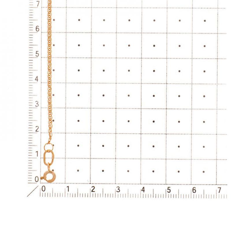 Цепочка «Нонна» из красного золота 585 пробы с алмазной гранью - Фото №1 Цепочка «Нонна» из красного золота 585 пробы с алмазной гранью - Фото №1