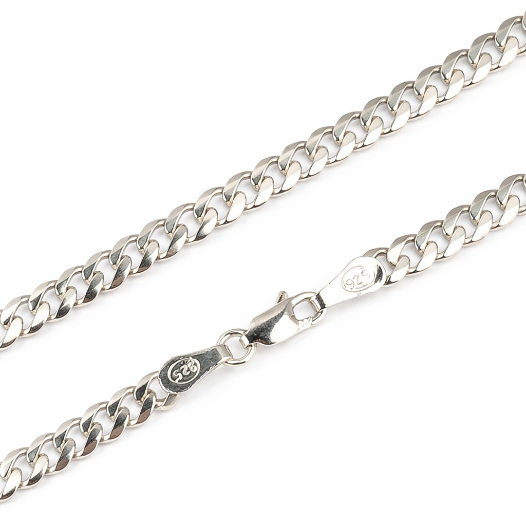 Massive 925 Sterling Silber Panzerkette - Foto №1 Massive 925 Sterling Silber Panzerkette - Foto №1