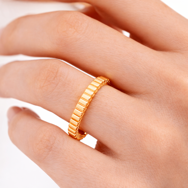 Ring aus russischem Rotgold - Foto №1