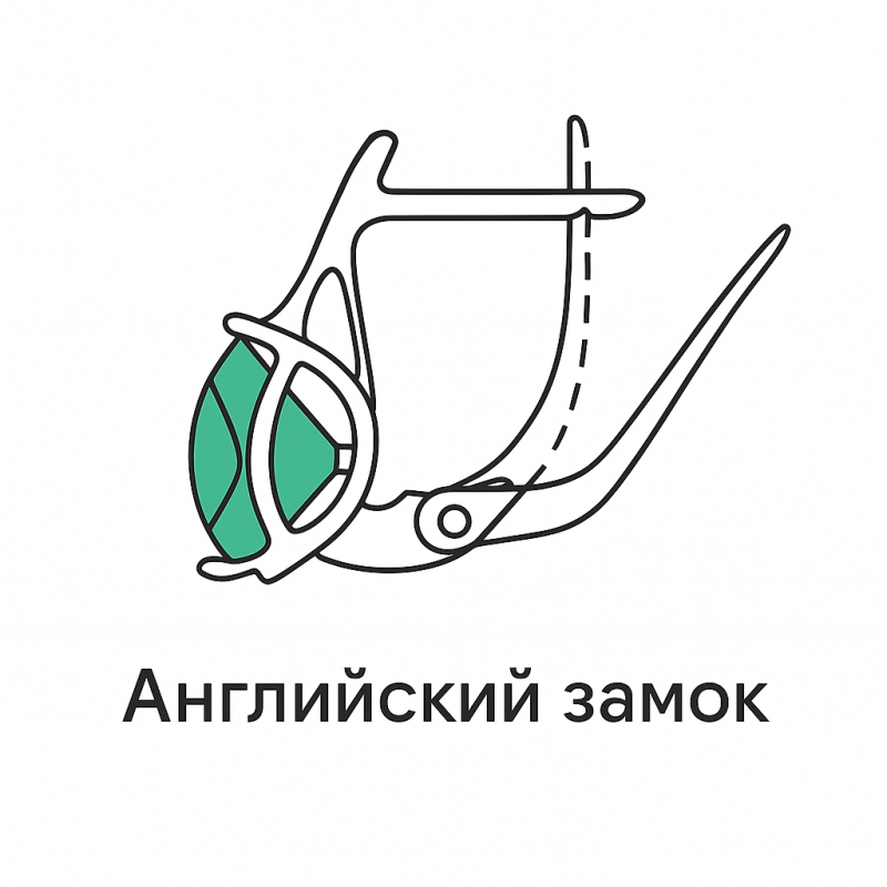 Классические серьги из русского серебра 925 пробы с фианитами - Фото №3 Серьги из настоящего серебра с фианитами и английским замком ORs1-57827pl в Германии - Фото №3