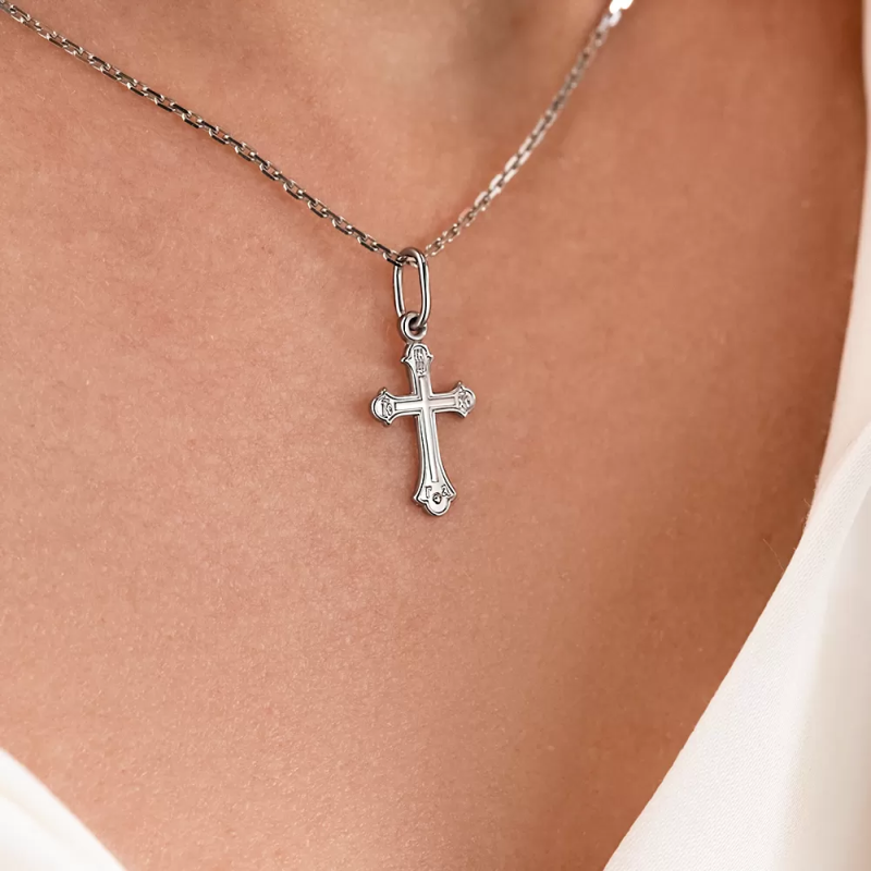 Kreuz Anhänger aus Silber 925 Religio ohne Kette - Foto №3 Kreuz Anhänger Silber 925 Religio KRs1728 kaufen Deutschland - Foto №3