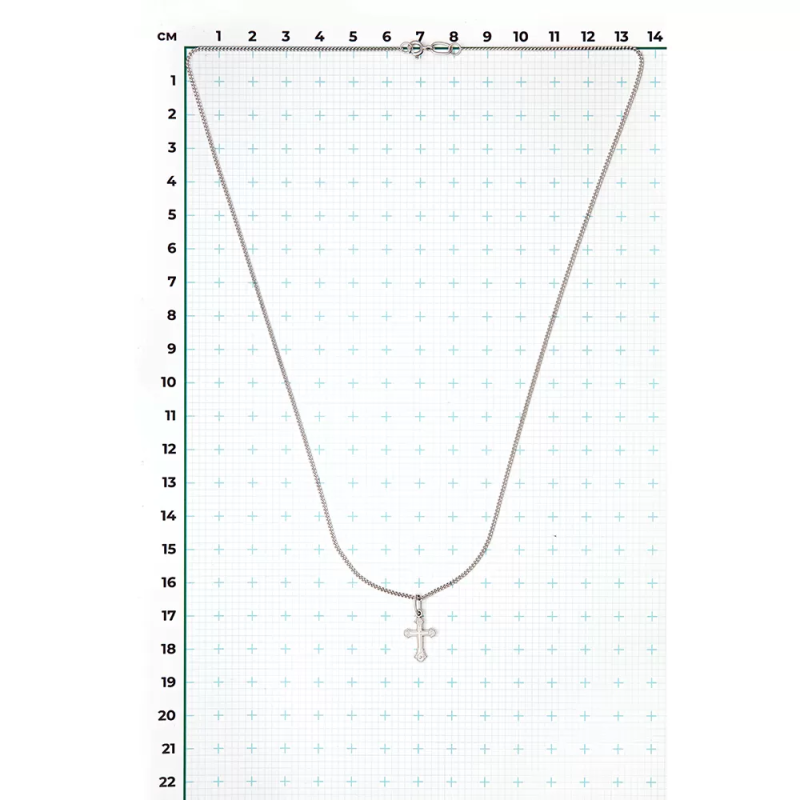 Silberkreuz 925 mit Kette sofort lieferbar Deutschland - Foto №4
