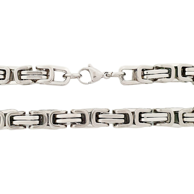 KEB-2152-6-14514Es-60 - Фото №1 Цепочка из нержавеющей стали плетение «Королевское» - Фото №1