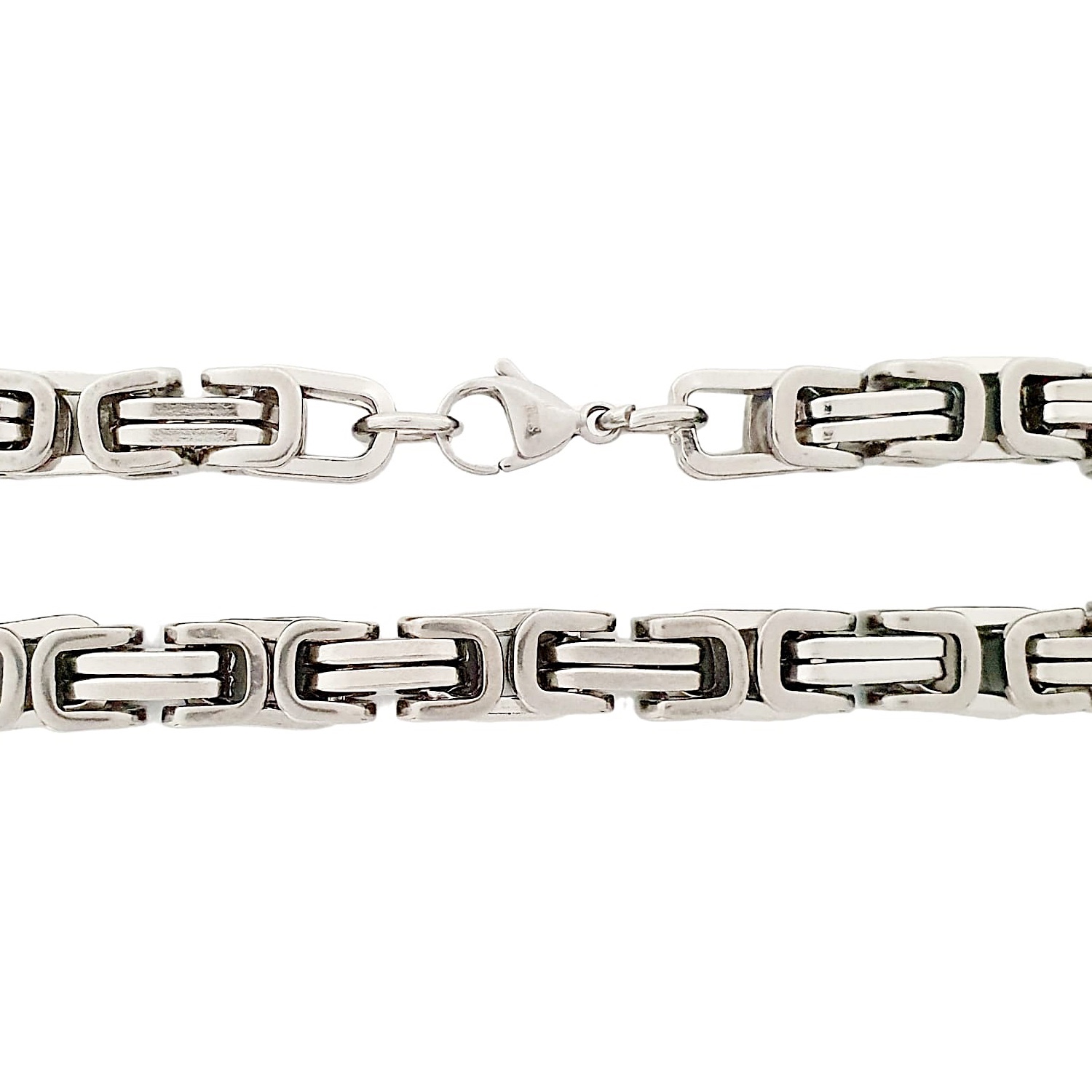 KEB-2152-6-14514Es-60 - Фото №1 Цепочка из нержавеющей стали плетение «Королевское» - Фото №1
