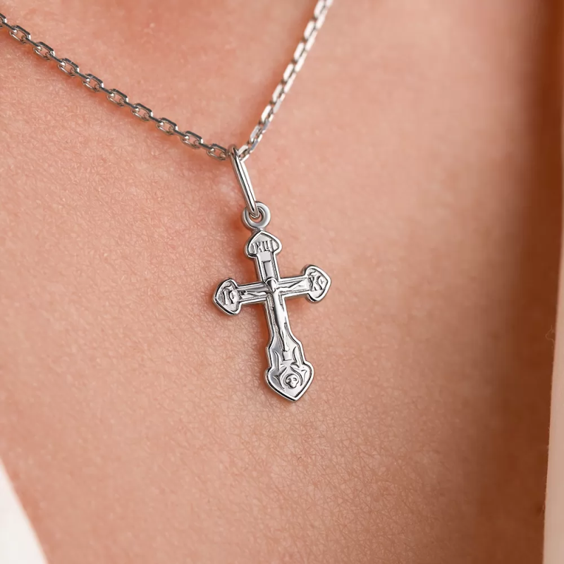 Крестик нательный серебро 925 Religio русское серебро и золото в Германии - Фото №3