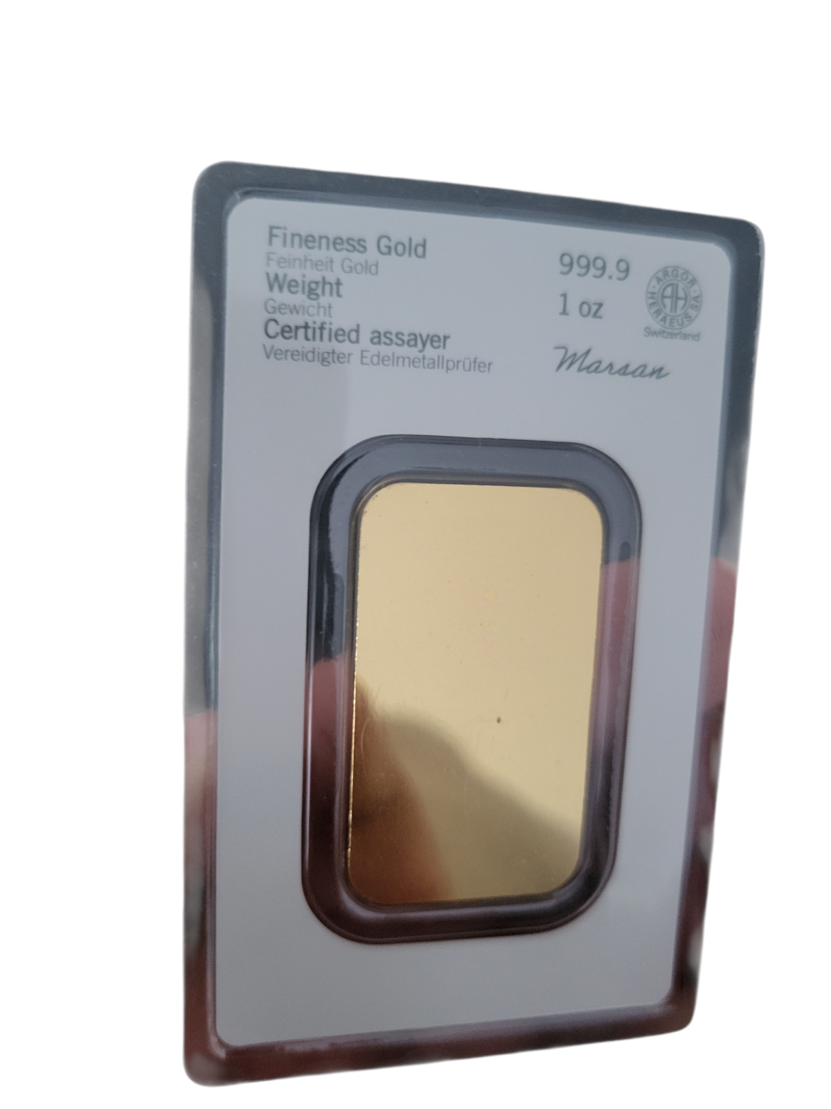 Goldbarren HERAEUS 5 Gramm - Foto №1 Goldbarren HERAEUS 5 Gramm - Foto №1