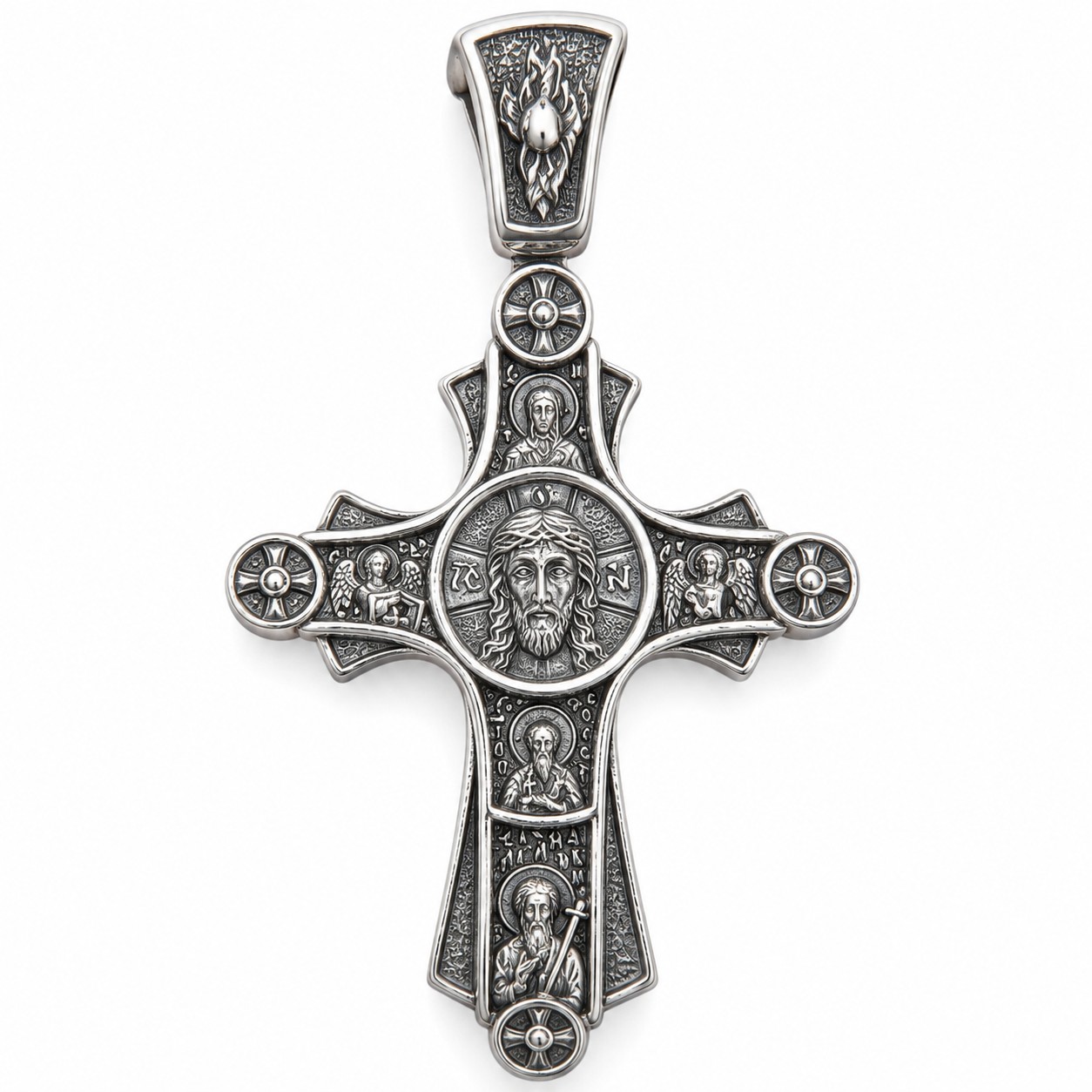 Спаси и Сохрани русская православная традиция - Foto №3 Echter russischer Silberschmuck Silberkreuz 925 ZOLOTOY.de - Foto №3
