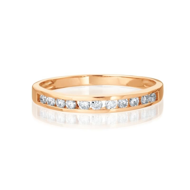 Damen Ring Gold 585 mit Brillanten Verlobungsring - Foto №1