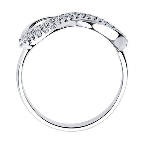 Damen Ring "INFINITY" 925 Silber mit Zirkonia - Foto №1