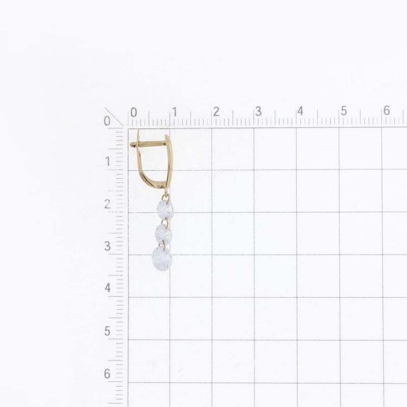 Праздничные серьги купить в Берлине - Русское золото 585 в Берлине - Красное русское золото в Германии - Фото №1