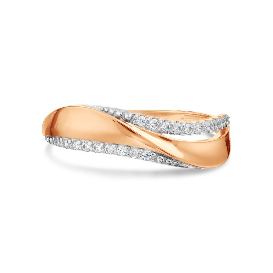 Goldring mit Zirkonia bei ZOLOTOY MIR - Zolotoy-mir.de - Foto №1 Goldring mit Zirkonia bei ZOLOTOY MIR - Zolotoy-mir.de - Foto №1