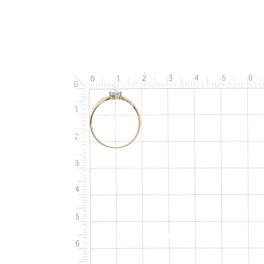 Goldring mit Topas Russisches Gold - Zolotoy-mir.de - Foto №1 Goldring mit Topas Russisches Gold - Zolotoy-mir.de - Foto №1