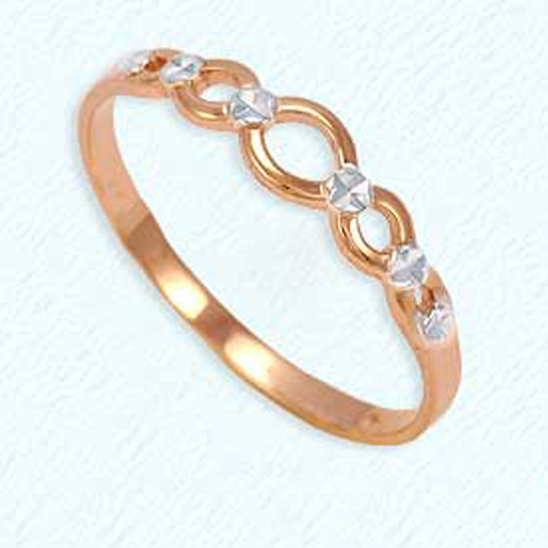 Damen Ring 585 Rotgold