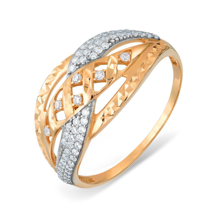 Damen Ring 585 Rotgold Zirkonia Damen Ring 585 Rotgold Zirkonia