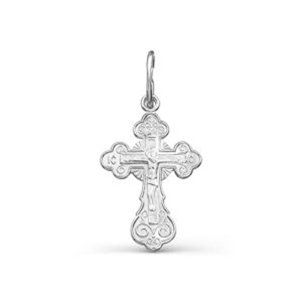 Kreuz Anhänger Silber 925 Orthodox