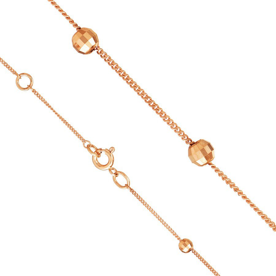 Kugelarmband Armband 585 Rotgold