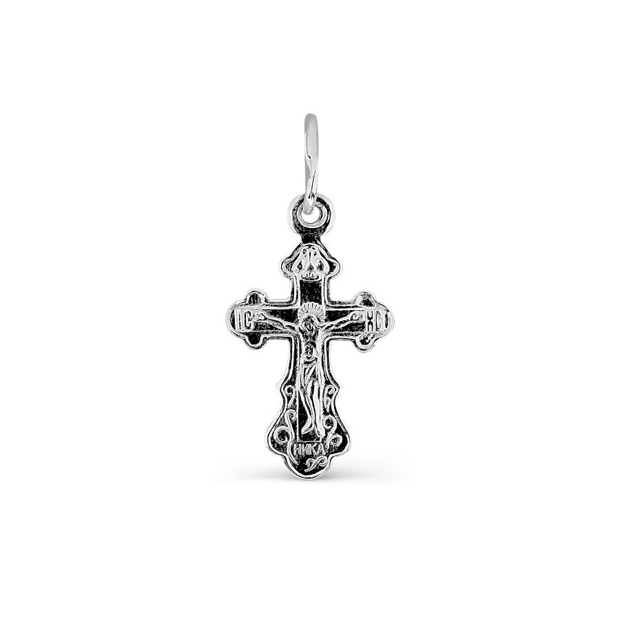 Kreuz Anhänger 925 Silber Taufkreuz