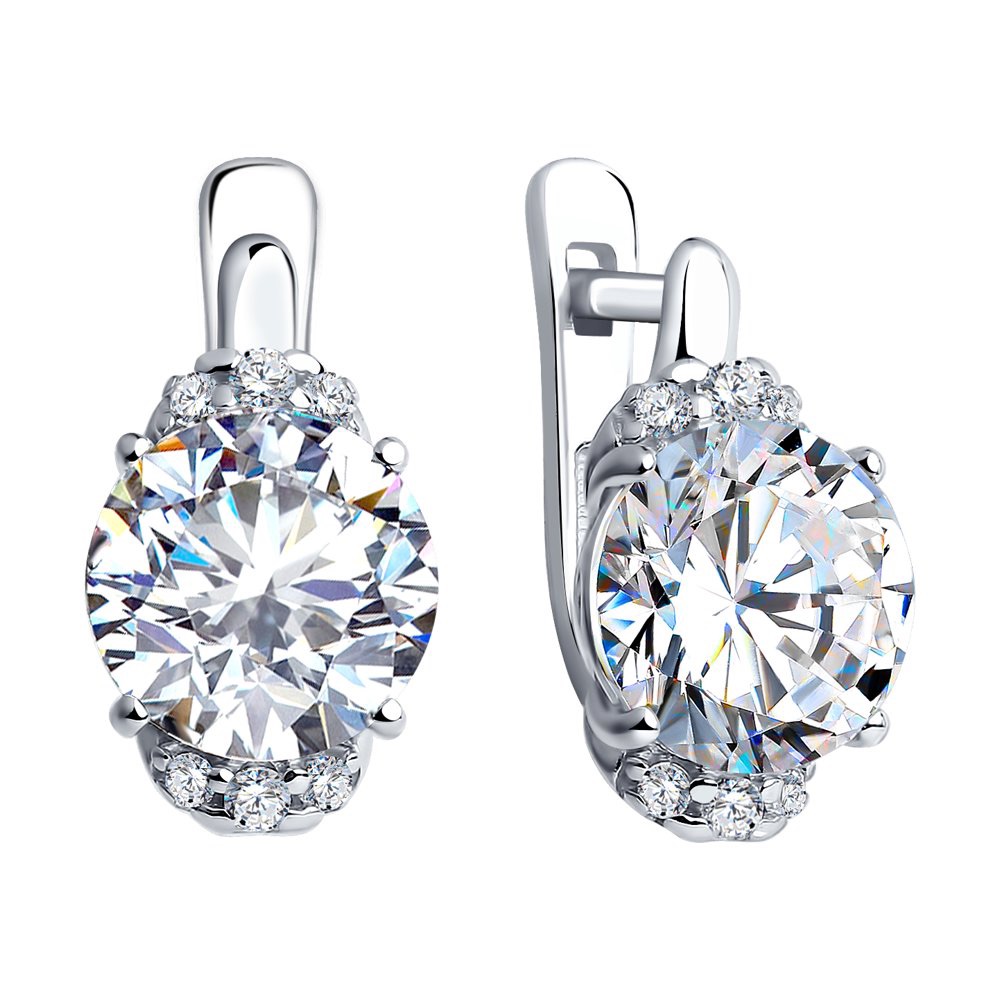 Ohrringe 925 Silber mit Zirkonia Ohrringe 925 Silber mit Zirkonia