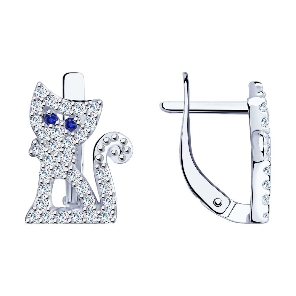 Ohrringe mit Zirkonia | 925 Silber