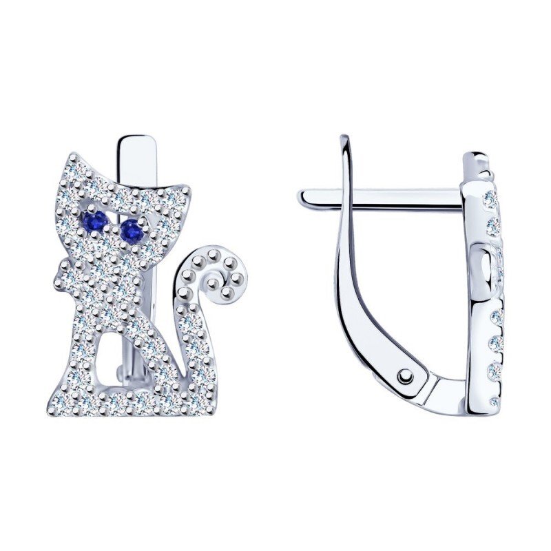 Ohrringe mit Zirkonia | 925 Silber