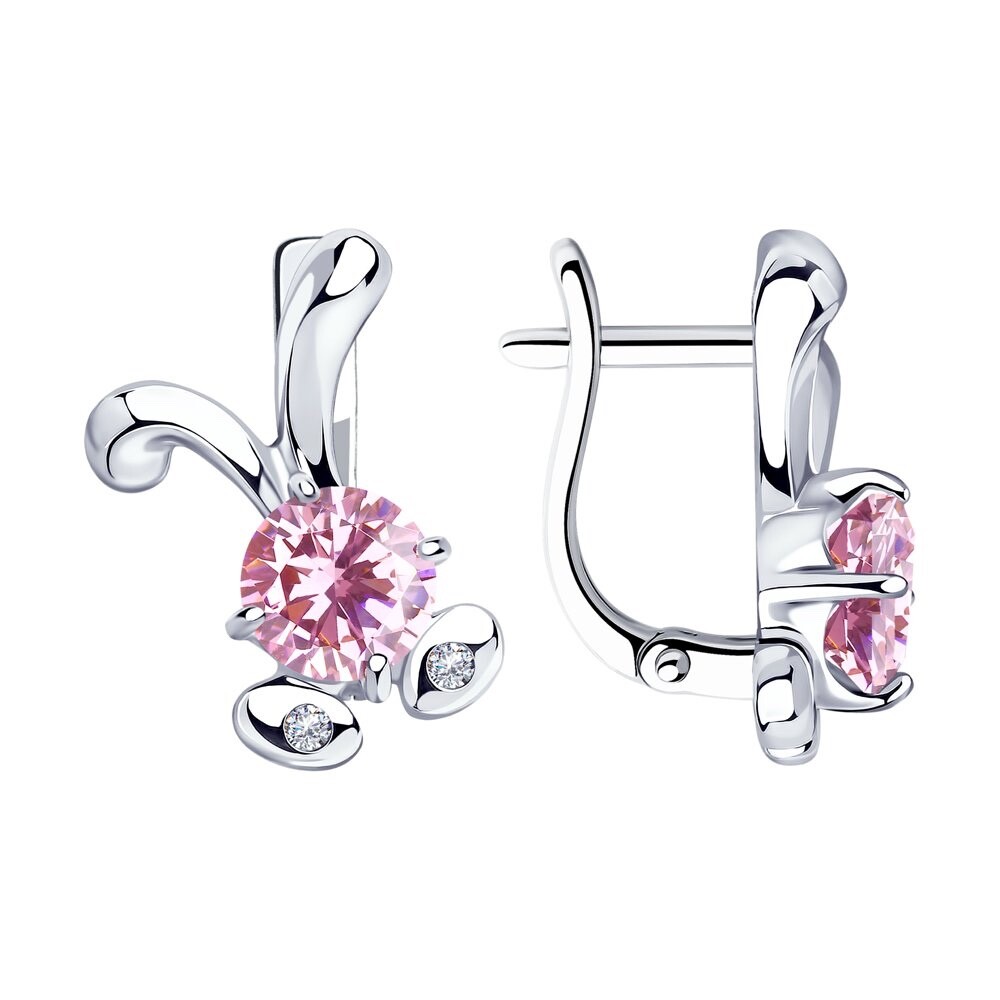 Kinder & Damen Ohrringe mit Zirkonia 925 Silber Kinder & Damen Ohrringe mit Zirkonia 925 Silber