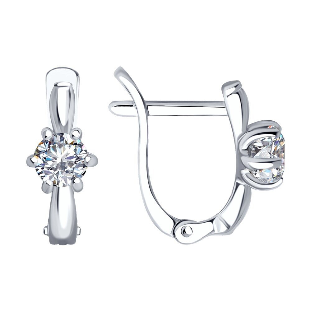 Серьги с Elements серебро 925 пробы