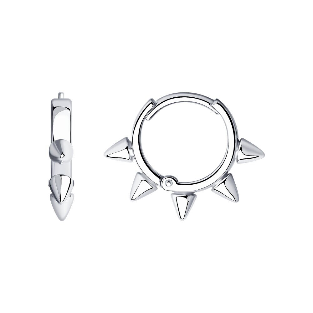 Ohrringe 925 Silber - paar Creolen