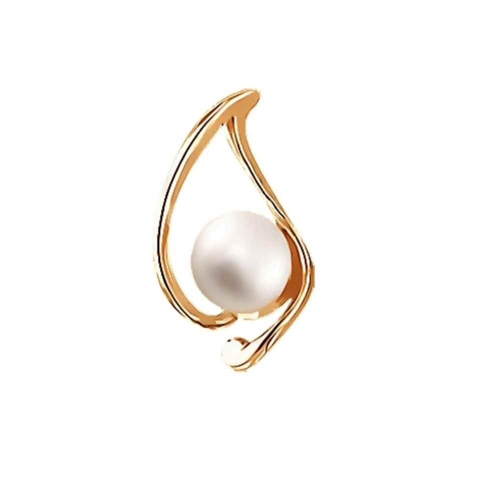 Ketten Anhänger 585 Rotgold SW Perle