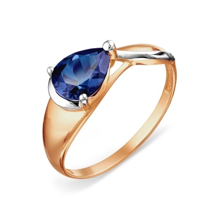 Damen Ring 585 Rotgold Saphir Damen Ring 585 Rotgold Saphir